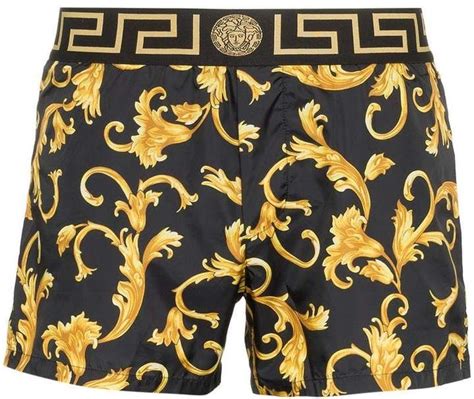 versace bathing suit men's.